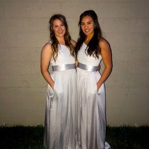 One time wear, excellent condition.